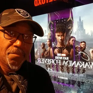 Time to see Wakanda Forever at a cool theater.