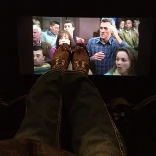 I love when I have the theater all to myself. Then I can do this!