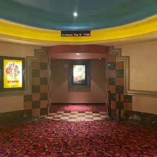 Auditorium entrance on 2nd floor