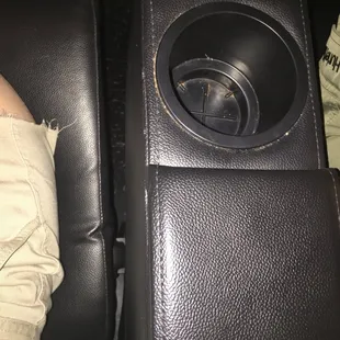 Pleather seats. V nice