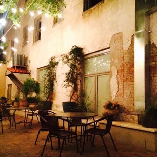 Lovely courtyard.
