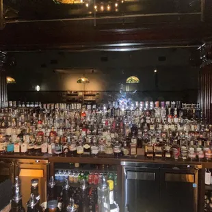 Part of the bar back