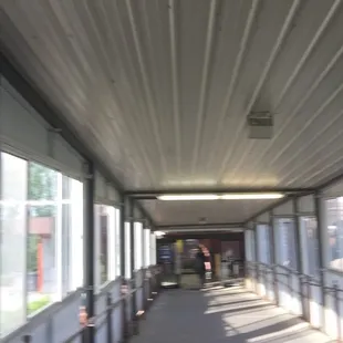 The tunnel to your winnings... Small casino but it serves it's purpose