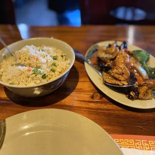 Shrimp Fried Rice / Kung Pao Chicken