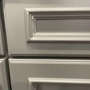 Every corner on these doors is chipping off