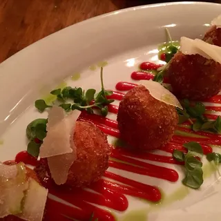 Arancini Risotto Balls Plate