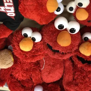 Kids consignment sale. Many Elmos for sale.