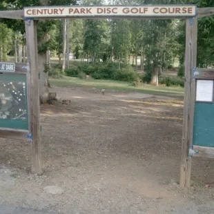 Disc Golf Course at Century Park
