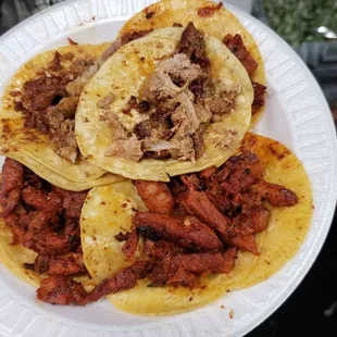 Pastor tacos was yummy
