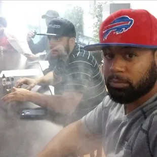 Hanging out with Darnell