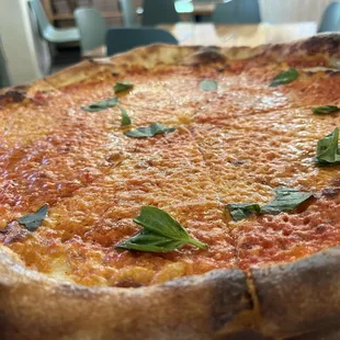 New Haven style pizza