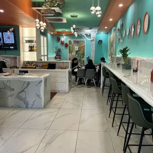 The entrance of this cute restaurant