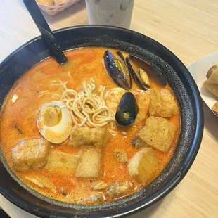 Spiced Laska Soup