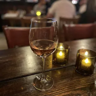 Rose yum! I haven't had a bd glass of wine here.