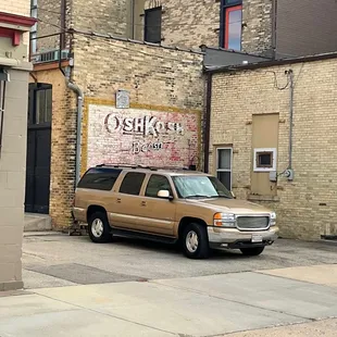 Oshkosh B'Gosh still advertised nearby.