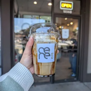 Kokuto Hojicha Einspanner