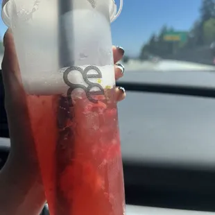 Strawberry Green Tea