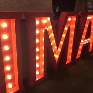 Inside the Toby theater