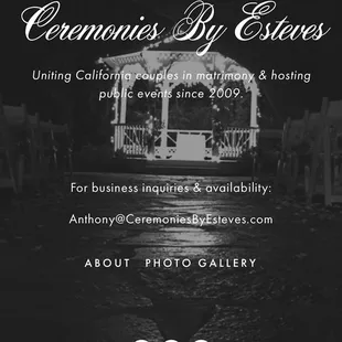 The homepage to our website.