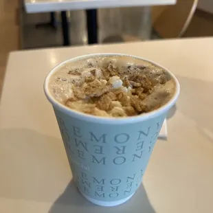 Sugar and spice latte
