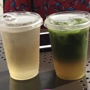 Matcha Lavender Lemonade