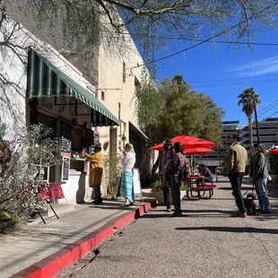 Long line for this week's chicken noodle soup special! (And guaranteed to be worth the wait.)