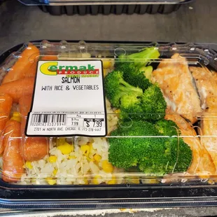 Salmon Lunch 7.99 (Hot &amp; Ready)