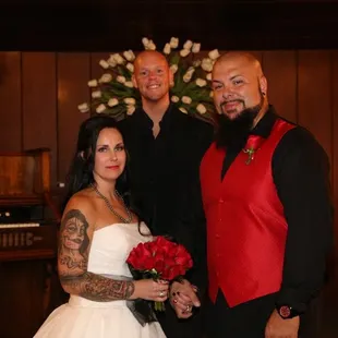 LITTLE CHURCH OF THE WEST; LAS VEGAS, NV.  That's one remarkable couple.