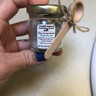 All natural clay face mask!