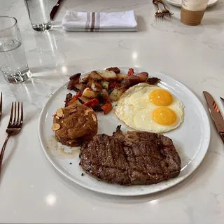Steak and Eggs Brunch