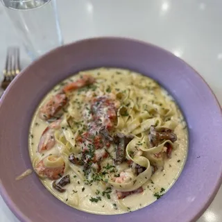 Lobster Fettuccine Brunch