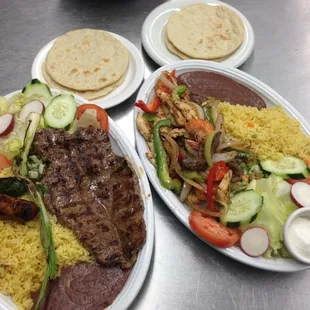 Churrasco y Fajita mixta