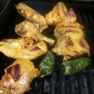 Gallina asada