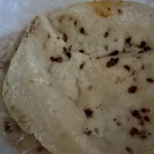 Pupusas where not cook all the way  The sopa de gallina taste spoil food here is overpriced and it's not good