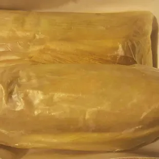 Veggie Tamales [vegan] from Yolanda&apos;s Tamales $3each