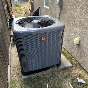 New Condenser installation.