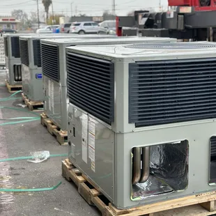 Multiple unit replacements at a commercial building.
