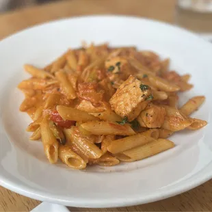 Penne alla vodka con salmone