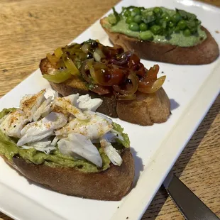 a plate of food on a table