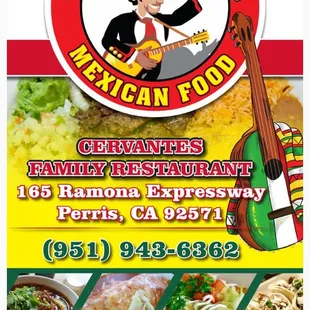 the menu