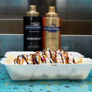 Delicious Banana Split