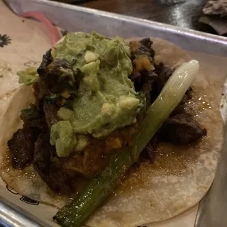 Skirt Steak Asada Taco