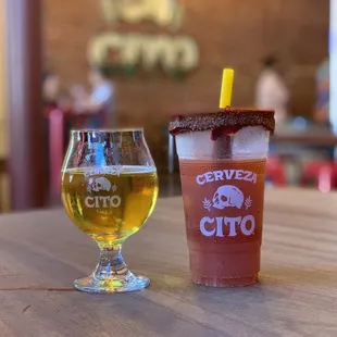 Miche and hazy