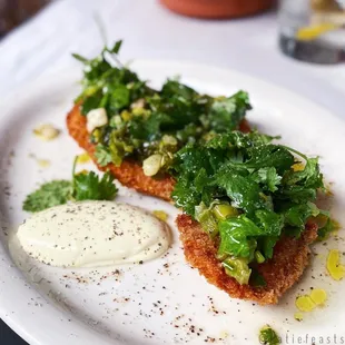Fried skate
