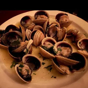 Cockles with vinho verde