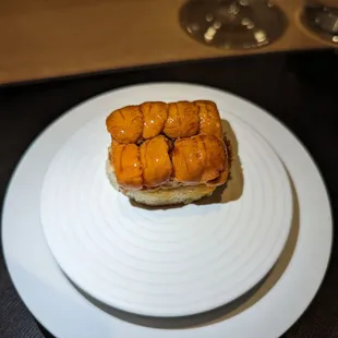 Sea Urchin with Black Truffle and Brioche