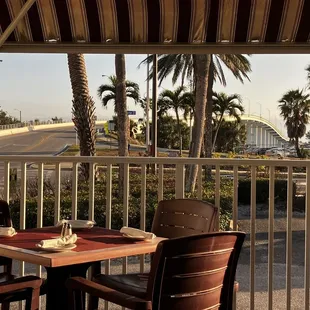 Patio view of Sand Key causeway