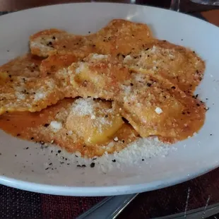 Lobster ravioli