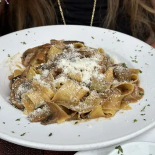 Pappardelle with Wild Mushrooms