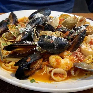 Linguine Ai Frutti Di Mare